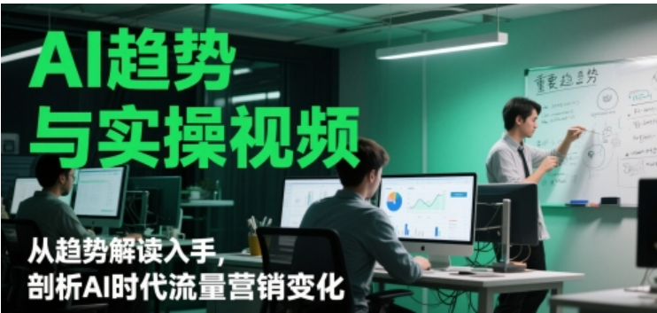 AI 趋势与实操全攻略：从流量变革到工具实战，解锁智能时代新机遇