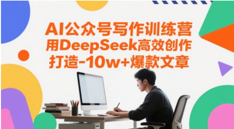 AI 公众号写作训练营：用 DeepSeek 高效创作 10w + 爆款文章