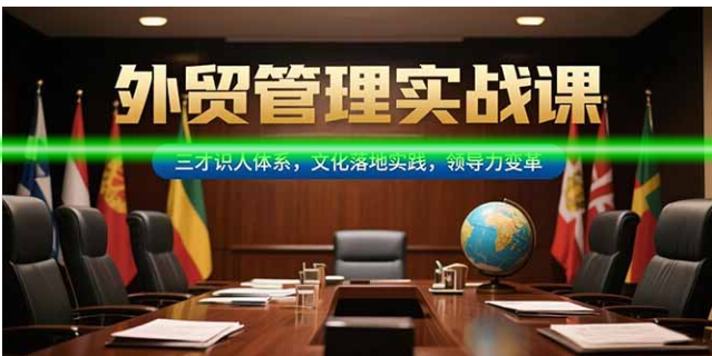 外贸管理实战：三才识人、文化落地与领导力提升指南