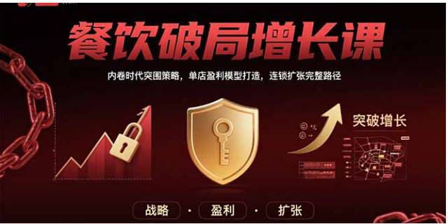 餐饮破局增长课：内卷突围，单店盈利到连锁扩张