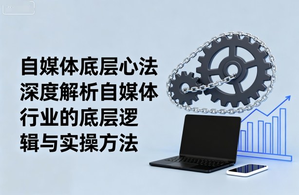 自媒体底层心法课 61 节干货 逻辑 + 实操变现指南