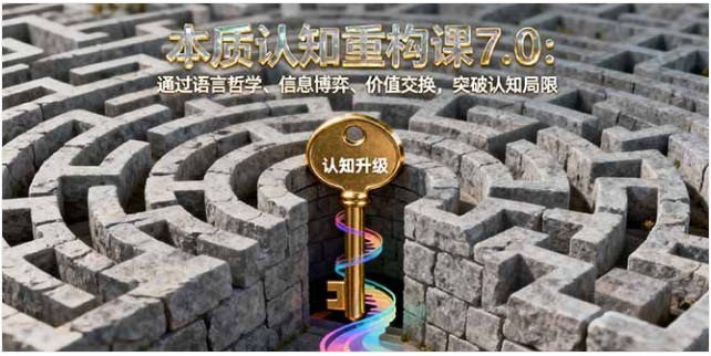 本质认知重构课 7.0：语言哲学 + 信息博弈 破认知局限