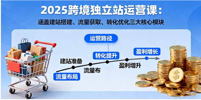 跨境独立站课：Shopify+FB / 谷歌广告 + SEO 优化教程