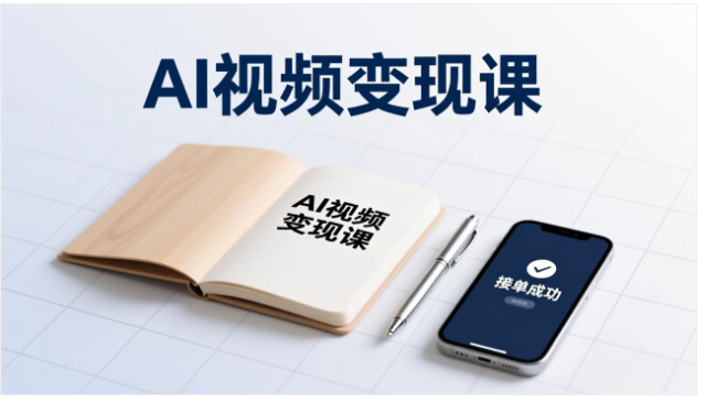 零基础AI视频变现实战课 创作短片接商单 单项目报价千元+