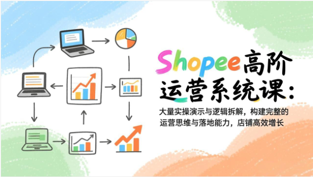 2026 Shopee 高阶运营系统课 虾皮广告选品实操 店铺高效增长