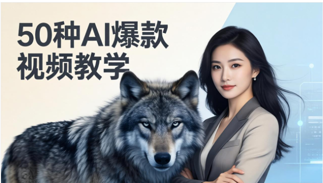 50 种 AI 爆款视频教学 影视级创作高阶商业落地课程