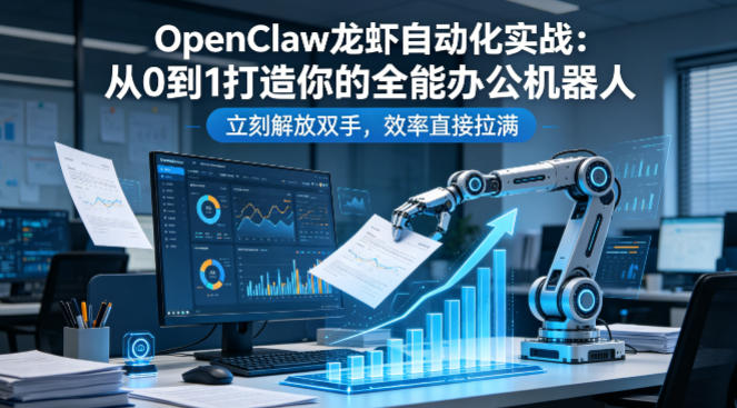 OpenClaw 自动化实战课 办公效率提升教程