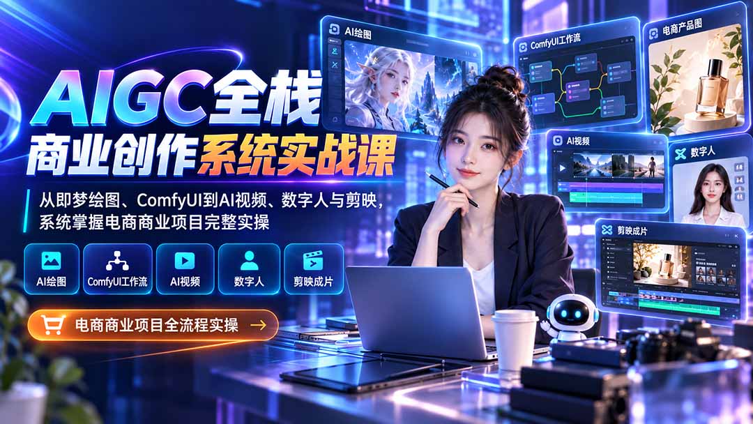 20342期AIGC全栈商业创作系统实战课程