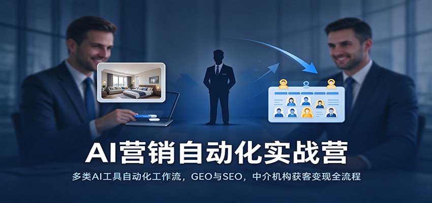 AI营销自动化实战营：多工具工作流与SEO技能提升课程