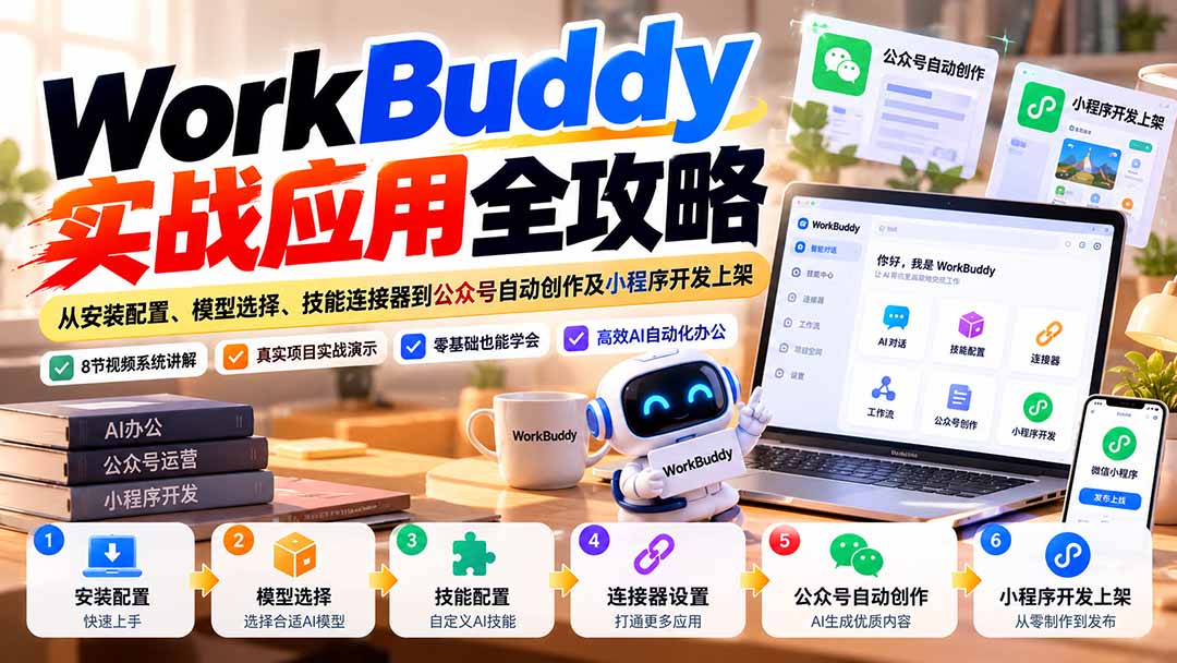WorkBuddy实战应用全攻略零基础学AI办公工具